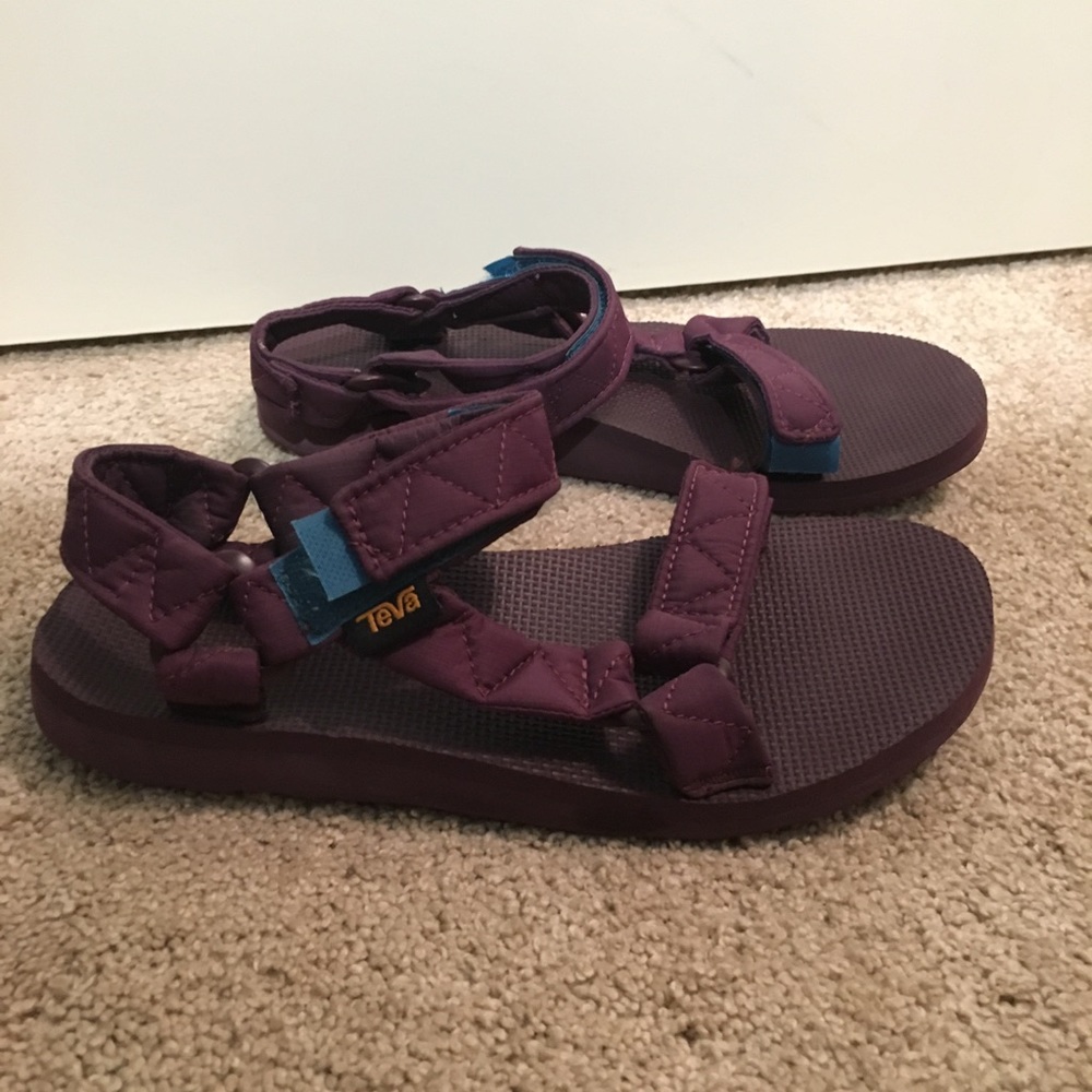 Purple TEVAS sandals